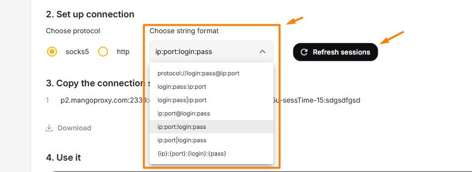 Proxy setup | Docs
