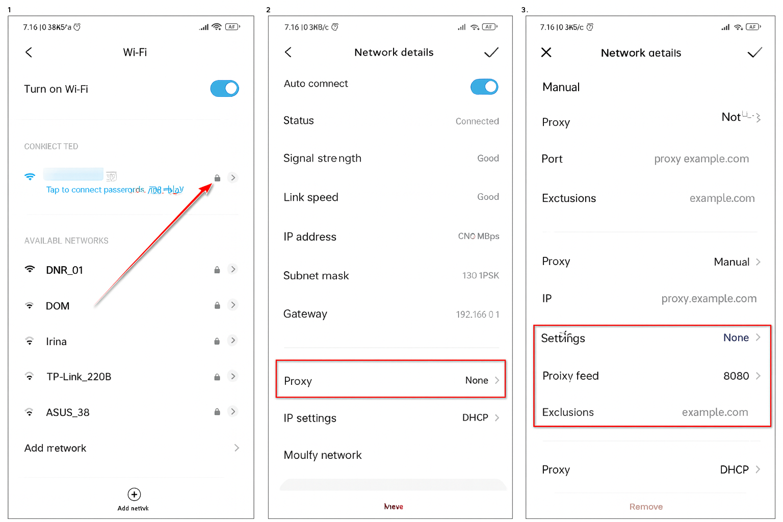 Interface Android