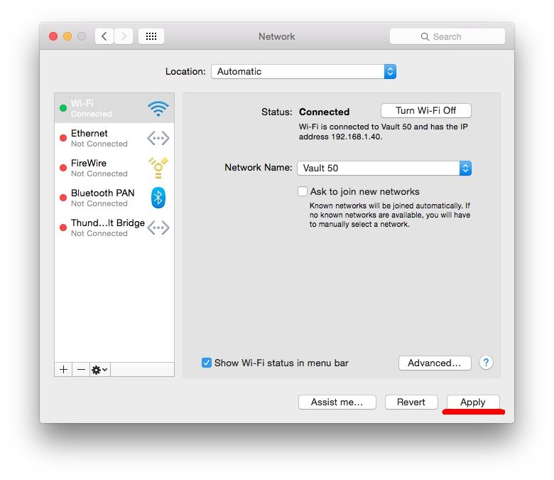 Интерфейс macOS