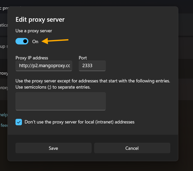 Interface Windows