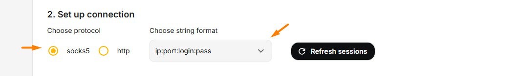 Choose targeting